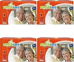 Freshlife Belbantlı Küçük Boy S 30'lu 4 Adet Hasta Bezi