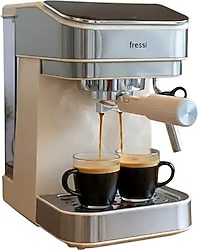 Fressi EM-02 Lavante Krem Yarı Otomatik Espresso Makinesi