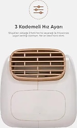 Fressi JAF28 Masaüstü USB Şarjlı Vantilatör