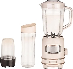 Fressi Retroblend FR-BL01 Öğütücülü 500 W Smoothie Blender Seti