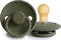 Frigg Rope Kauçuk 0-6 Ay Emzik Olive