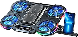 Frisby FNC-5270ST RGB 5 Fanlı 17" Laptop Soğutucu