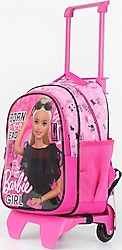 Frocx 41263 Barbie Check Born To Lead Kız Çocuk Çekçekli İlkokul Çantası