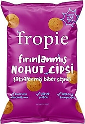 Fropie Tütsülenmiş Biber Çeşnili Fırınlanmış Nohut Cipsi 50 gr
