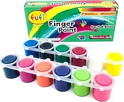 Fufi 25 ml 12'li Parmak Boyası
