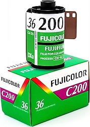 Fujifilm Fujicolor C200 36'lık Renkli Film