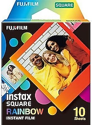 Fujifilm Instax Square Rainbow 10'lu Kare Özel Film