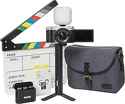 Fujifilm X-M5 + 15-45mm Lens Gümüş Vlogger Kit