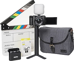 Fujifilm X-M5 + 15-45mm Lens Siyah Vlogger Kit