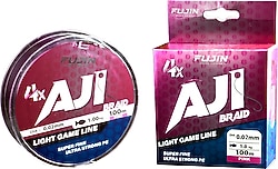 Fujin Aji Light Game Braid 4X 100 m 0.02 mm 1 kg Pink İp Misina