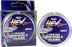 Fujin Hex SHT Ultra 100 m 0.22 mm 4.5 kg Fluorocarbon Misina