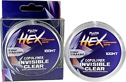 Fujin Hex SHT Ultra 100 m 0.34 mm 9.8 kg Fluorocarbon Misina