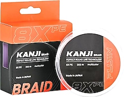 Fujin Kanji Braid 8X 300 m 0.235 mm 13 kg Multicolor İp Misina