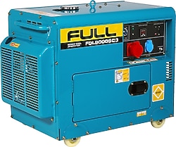 Full FDL 9000SC3 Dizel Kabinli Trifaze Jeneratör Fiyatları