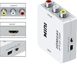 Fully G-537O HDMI to RCA Dönüştürücü