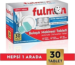 Fulmon Hepsi Bir Arada Bulaşık Makinesi Tableti 30'lu