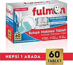Fulmon Hepsi Bir Arada Bulaşık Makinesi Tableti 60'lı