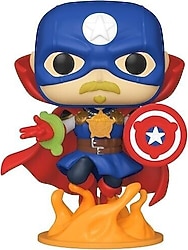 Funko POP Marvel Infinity Warps Soldier Supreme Figür