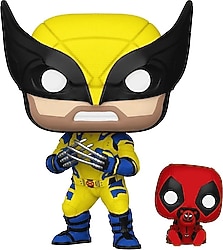 Funko POP Marvel Deadpool&Wolverine 1403 Wolverine With Babypool Figür