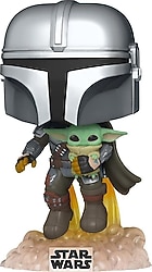 Funko POP Star Wars 402 The Mandalorian with The Child Figür