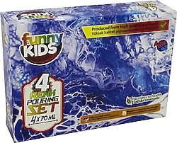 Funny Kids 70 ml 4 Renk Pouring Boya Seti