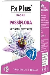 Fx Plus Passiflora Ve Kedi Otu Ekstresi 30 Kapsül
