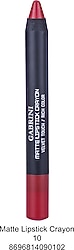 Gabrini Matte Lipstick Crayon 10 Mat Ruj