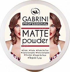 Gabrini Professional Matte 01 12 gr Kompakt Pudra