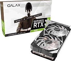 Galax RTX 3050 EX RGB 1-Click OC 35NSL8MD6YEX 128 Bit GDDR6 8 GB Ekran Kartı