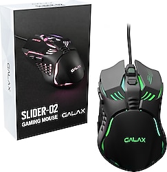 Galax Slider-02 RGB Optik Kablolu Oyuncu Mouse