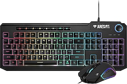 Gamdias ARES-P2 Lite RGB Kablolu Oyuncu Klavye Mouse Seti