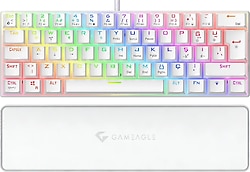Gameagle Helios GE2021 RGB %60 TKL Red Switch Kablolu Mekanik Oyuncu Klavyesi