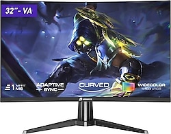 GameBooster GB-3218CF 32" 1 ms Full HD Curved 180 Hz Oyuncu Monitörü