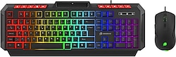 GameBooster Knight KM-11B Siyah Kablolu Oyuncu Klavye Mouse Seti