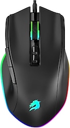 GameBooster M16 Myth GB-M16B Siyah RGB Optik Kablolu Oyuncu Mouse