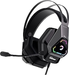 Gamepower Fujin RGB 7.1 USB Kablolu Kulak Üstü Oyuncu Kulaklığı