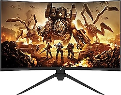 Gamepower Intense X20 27" 1 ms Full HD Curved 165 Hz Oyuncu Monitörü