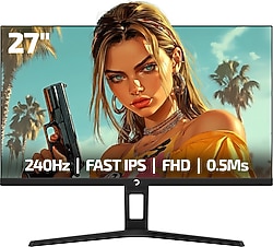 Gamepower Kaze T20 27" 0.5 ms Full HD IPS 240 Hz Oyuncu Monitörü