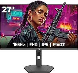 Gamepower Kaze Dual 27'' 0.5 ms 4K 160 Hz - Full HD 320 Hz Pivot