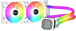 Gamepower Skadi Square 240 ARGB Beyaz İşlemci Sıvı Soğutucu