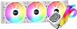 Gamepower Skadi Square 360 ARGB Beyaz İşlemci Sıvı Soğutucu
