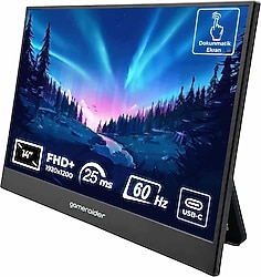 GameRaider P14 Touch 14" 25 ms WUXGA IPS 60 Hz Dokunmatik Taşınabilir Monitör