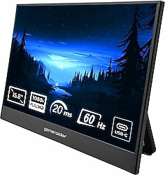 GameRaider P15 15.6" 20 ms Full HD IPS 60 Hz Taşınabilir Monitör
