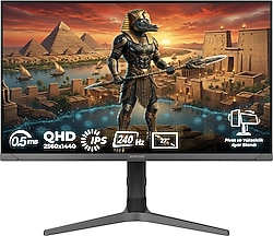 GameRaider SOBEK GR27Q24I 27" 0.5 ms 2K Pivot IPS 240 Hz Oyuncu Monitörü