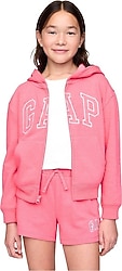 Gap Logo 746744 Kapüşonlu Tam Fermuarlı Çocuk Sweatshirt