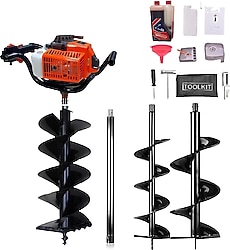 Garden Pro GP630 3.1 Hp Toprak Burgu Makinesi Seti