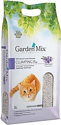 Gardenmix Lavanta Kokulu 5 lt İnce Taneli Bentonit Kedi Kumu