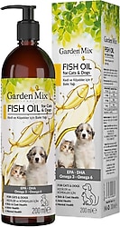 Gardenmix 200 ml Köpek ve Kediler için Somon Yağı
