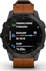 Garmin Epix Gen 2 Sapphire Kahverengi Akıllı Saat