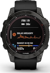 Garmin Fenix 7 Sapphire Solar Multisport Akıllı Saat Gri